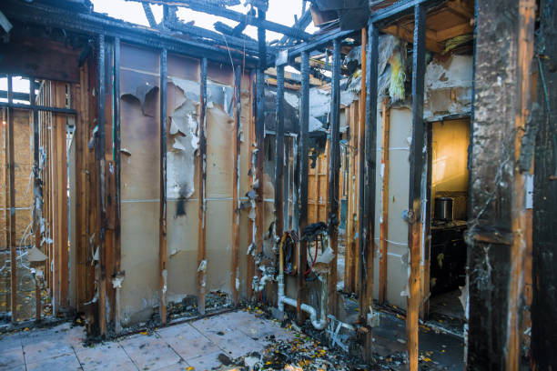 Professional Emergency Fire Cleanup technician working in Hillcrest, CA